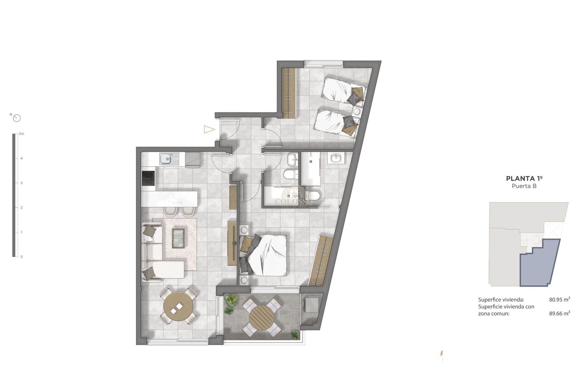 New Build - Apartamento -
Guardamar del Segura - Pueblo