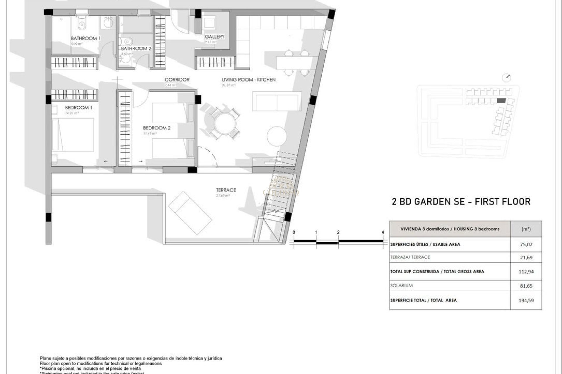New Build - Bungalow Planta Alta -
Torrevieja - La veleta