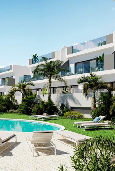 New Build - Bungalow Planta Alta -
Torrevieja - Lago jardin