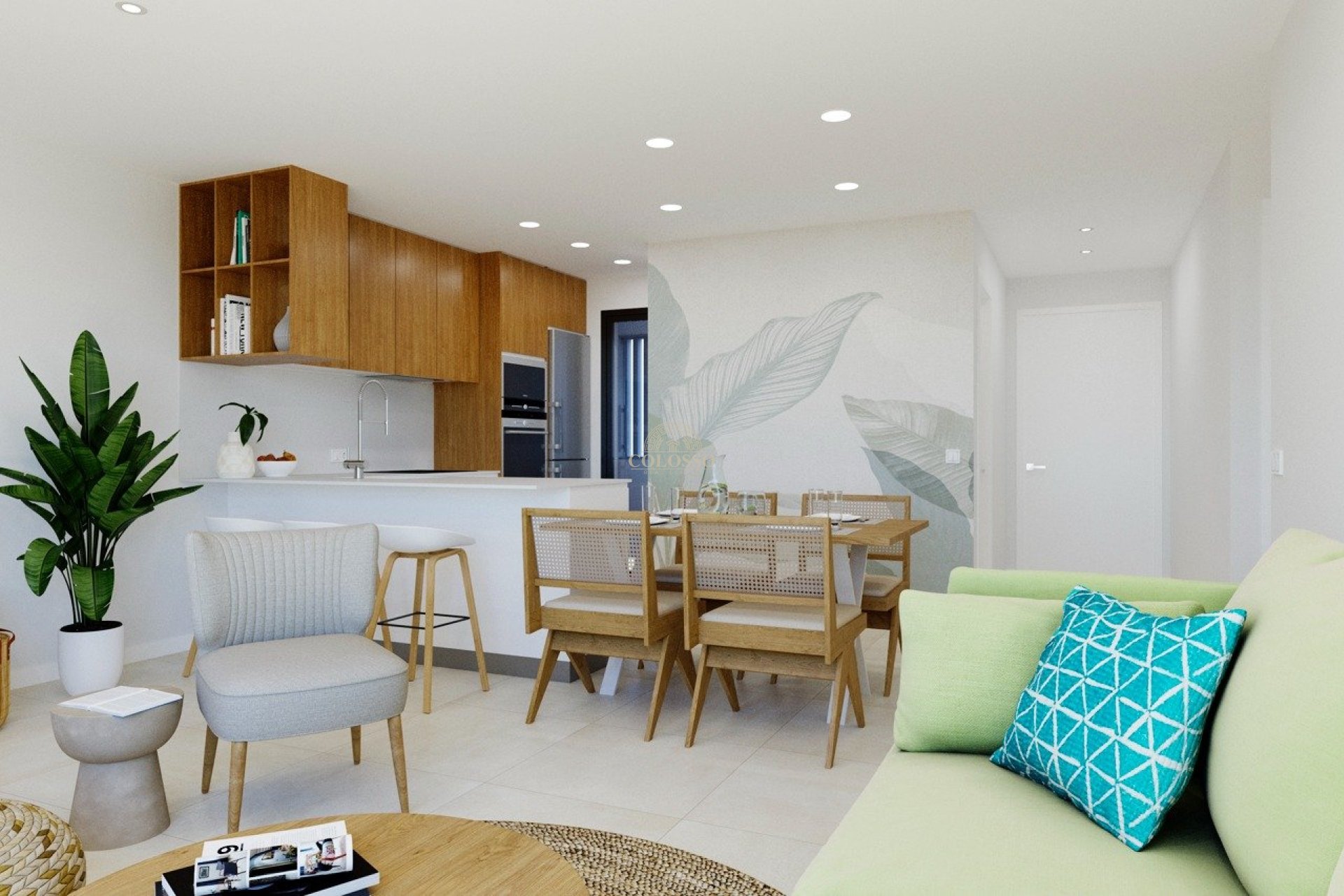 New Build - Bungalow Planta Alta -
Torrevieja - Lago jardin