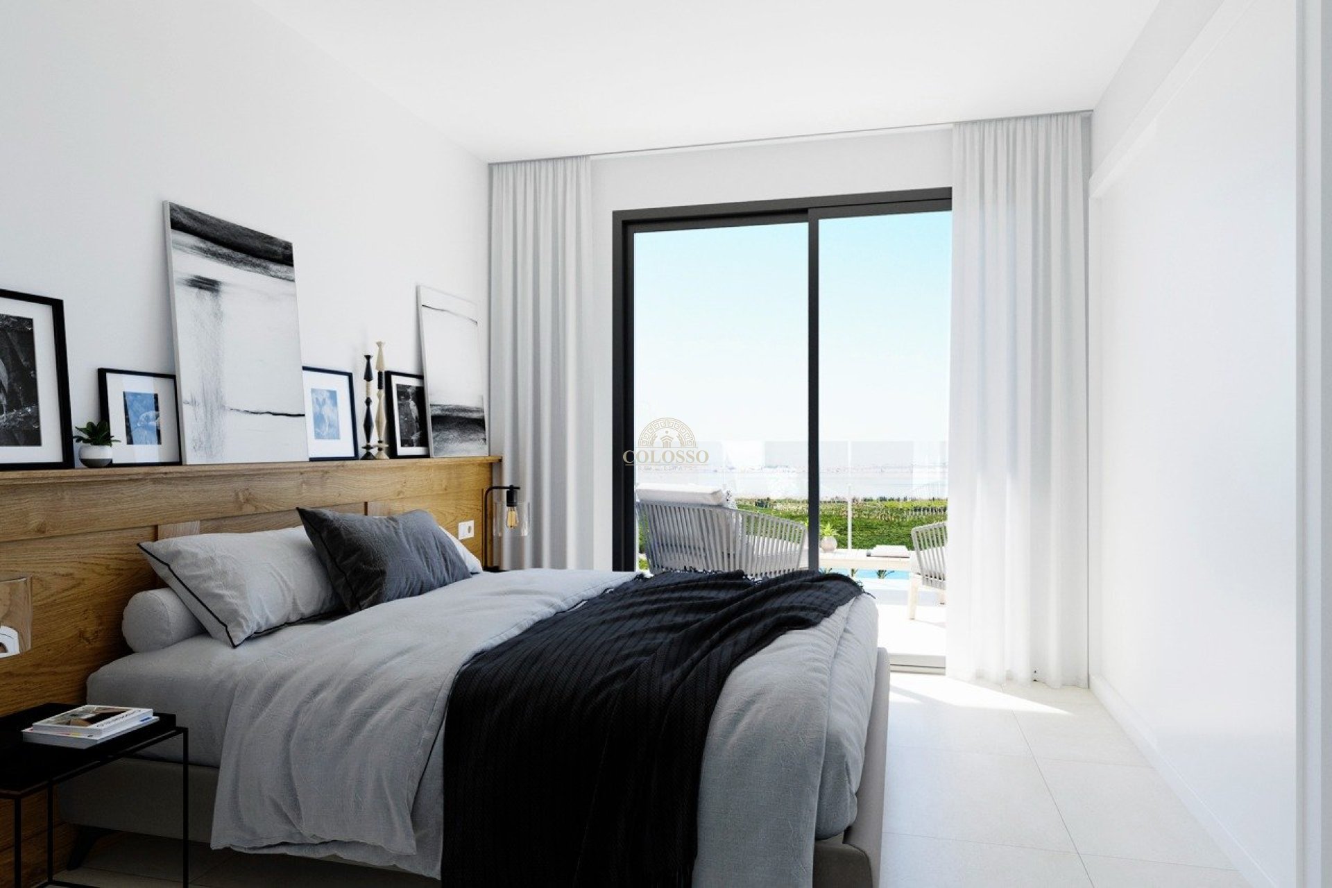 New Build - Bungalow Planta Alta -
Torrevieja - Lago jardin