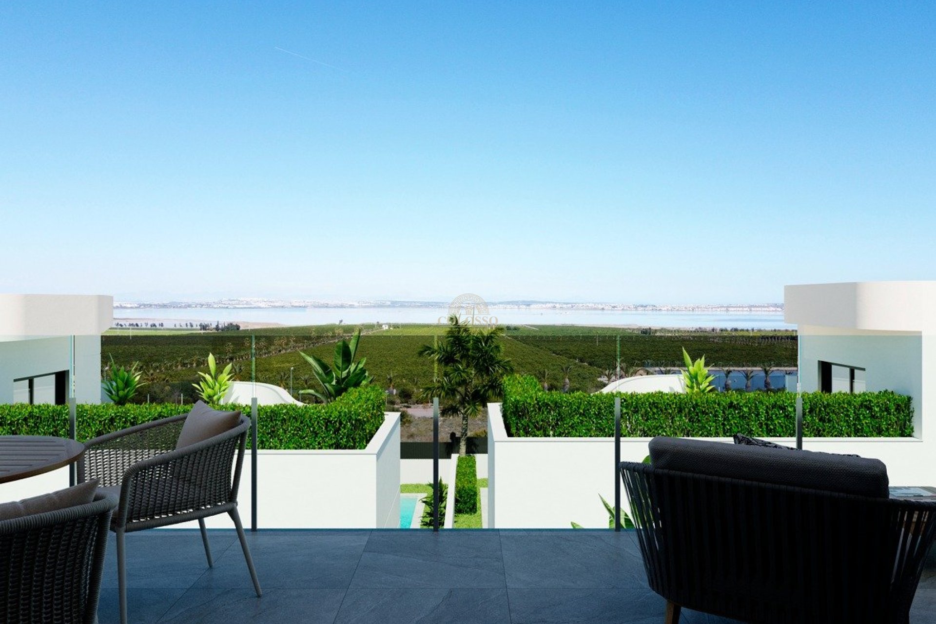 New Build - Bungalow Planta Alta -
Torrevieja - Lago jardin