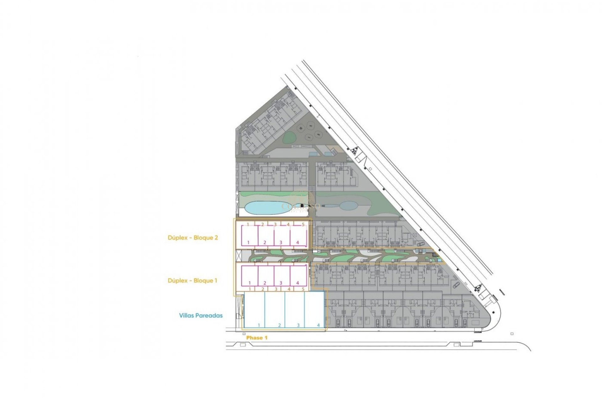 New Build - Bungalow Planta Alta -
Torrevieja - Lago jardin