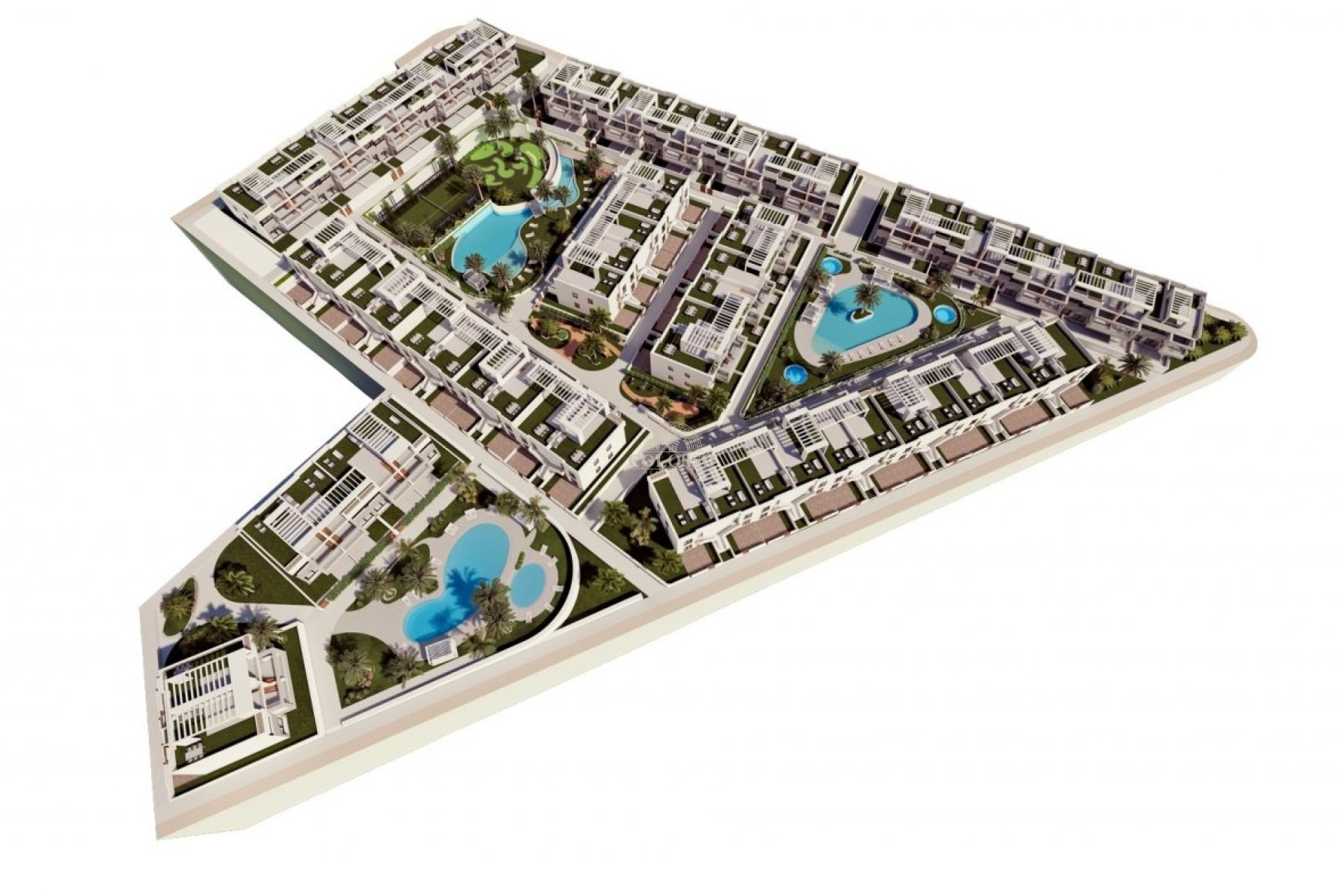 New Build - Bungalow Planta Alta -
Torrevieja - Los balcones