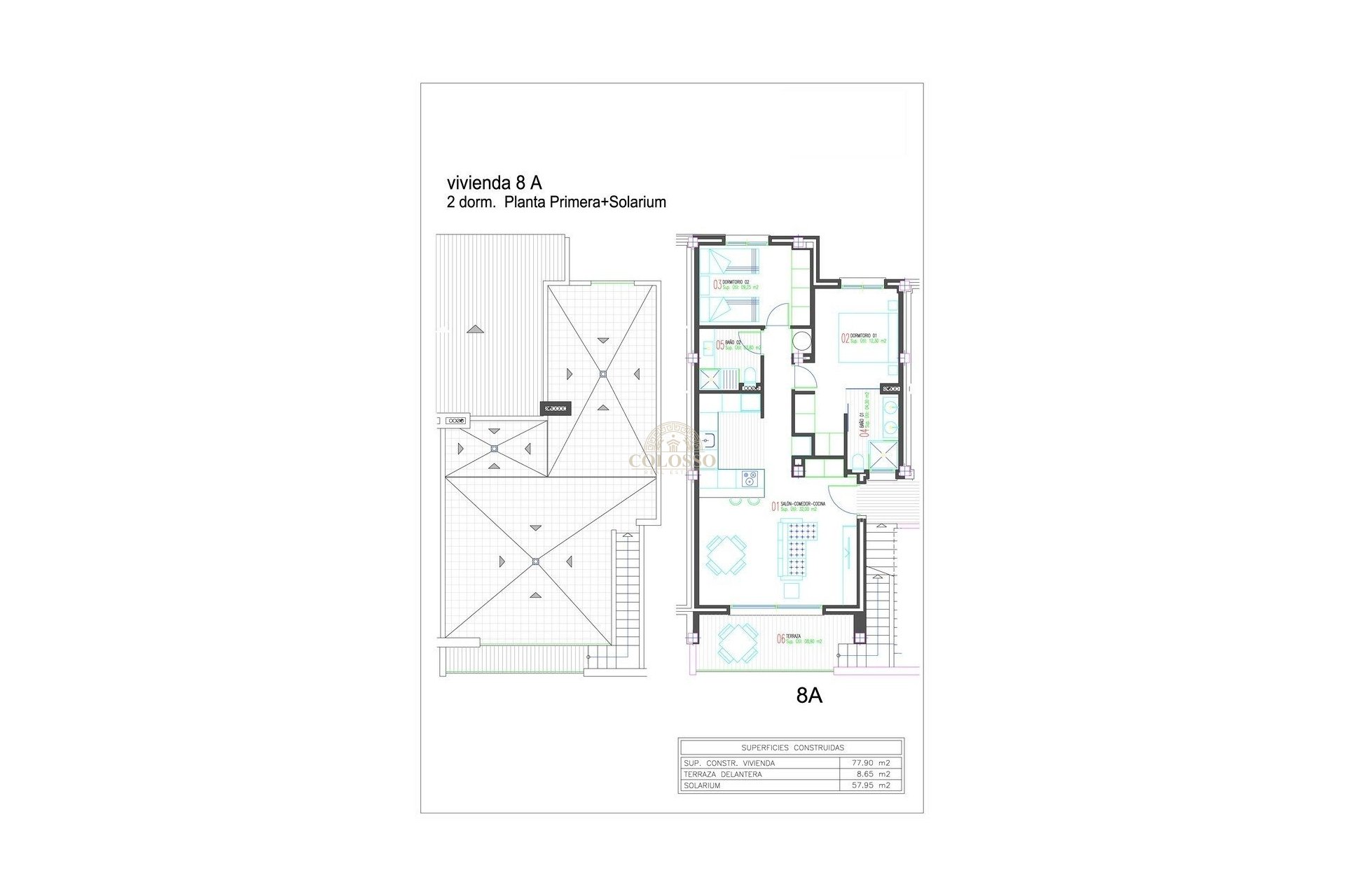 New Build - Bungalow Planta Alta -
Torrevieja - Los balcones