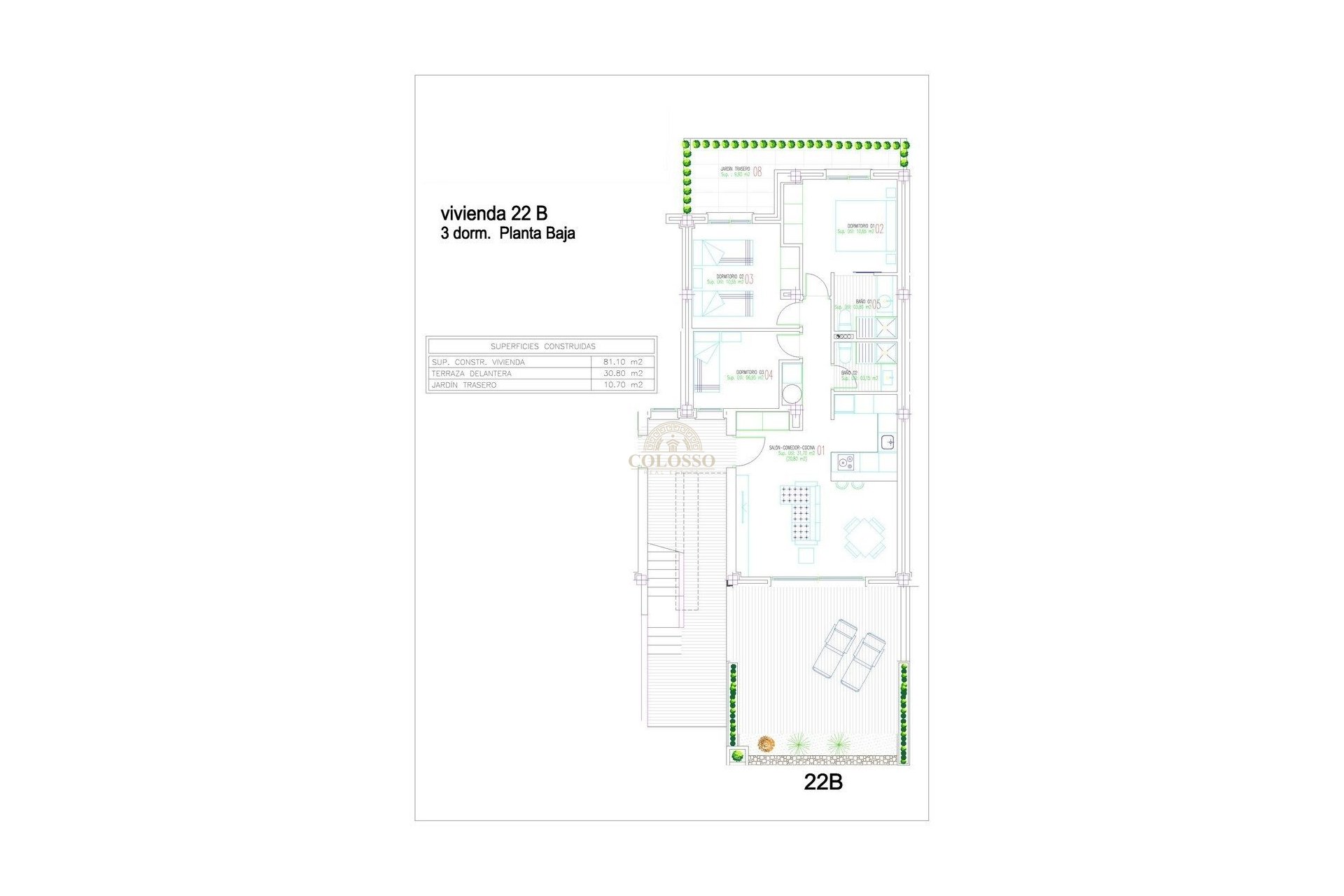New Build - Bungalow Planta Baja -
Torrevieja - Los balcones