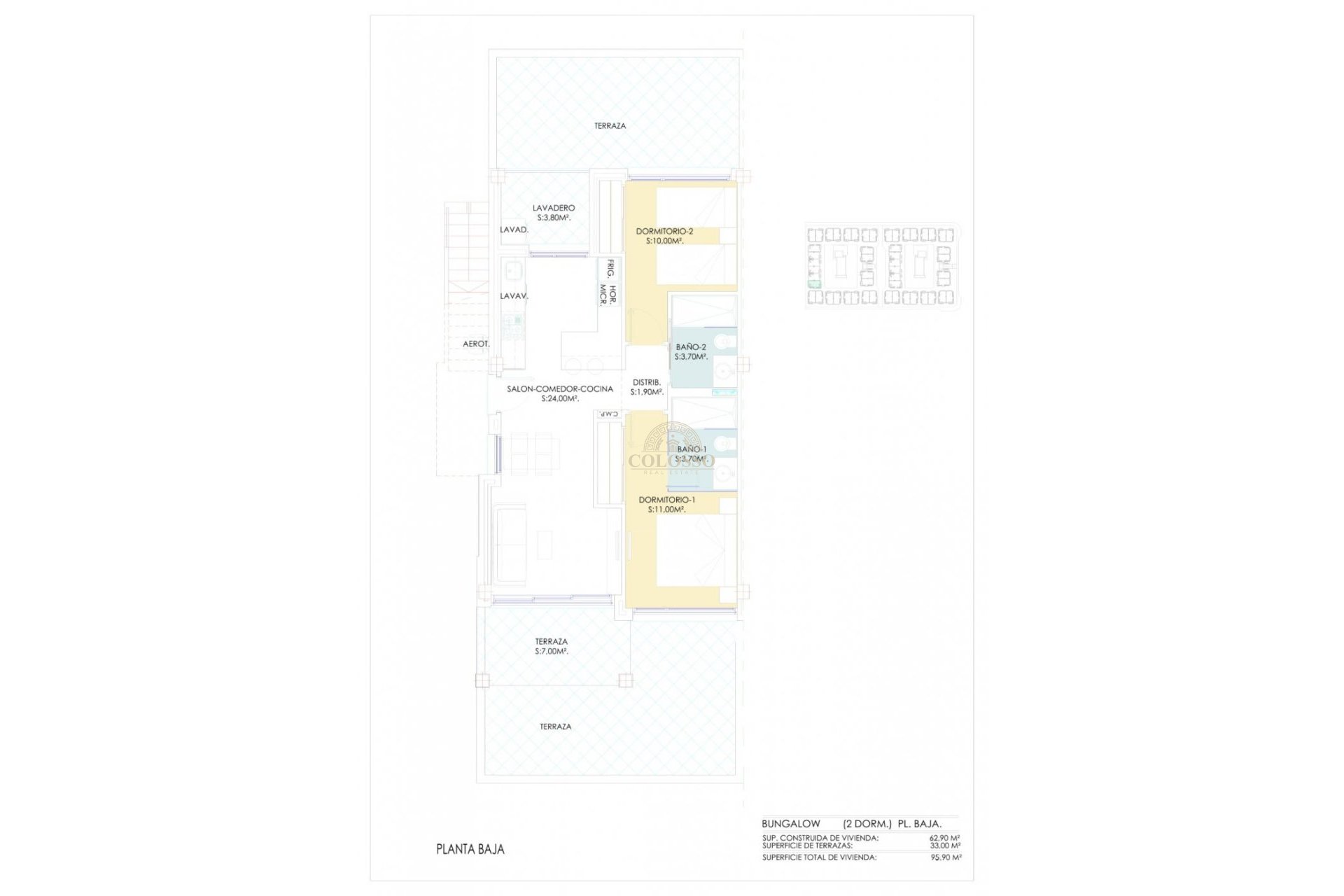 New Build - Bungalow Planta Baja -
Torrevieja - Los balcones