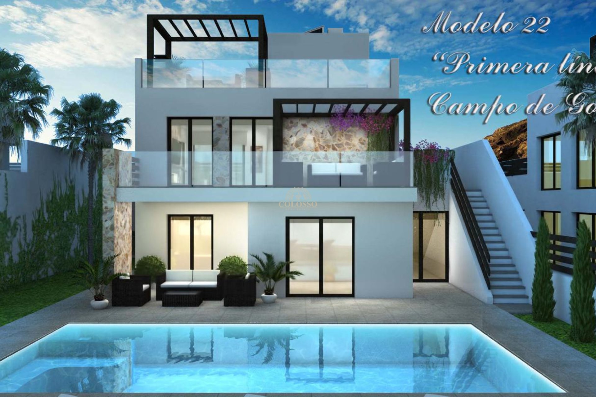 New Build - Villa -
Ciudad Quesada - Campo golf
