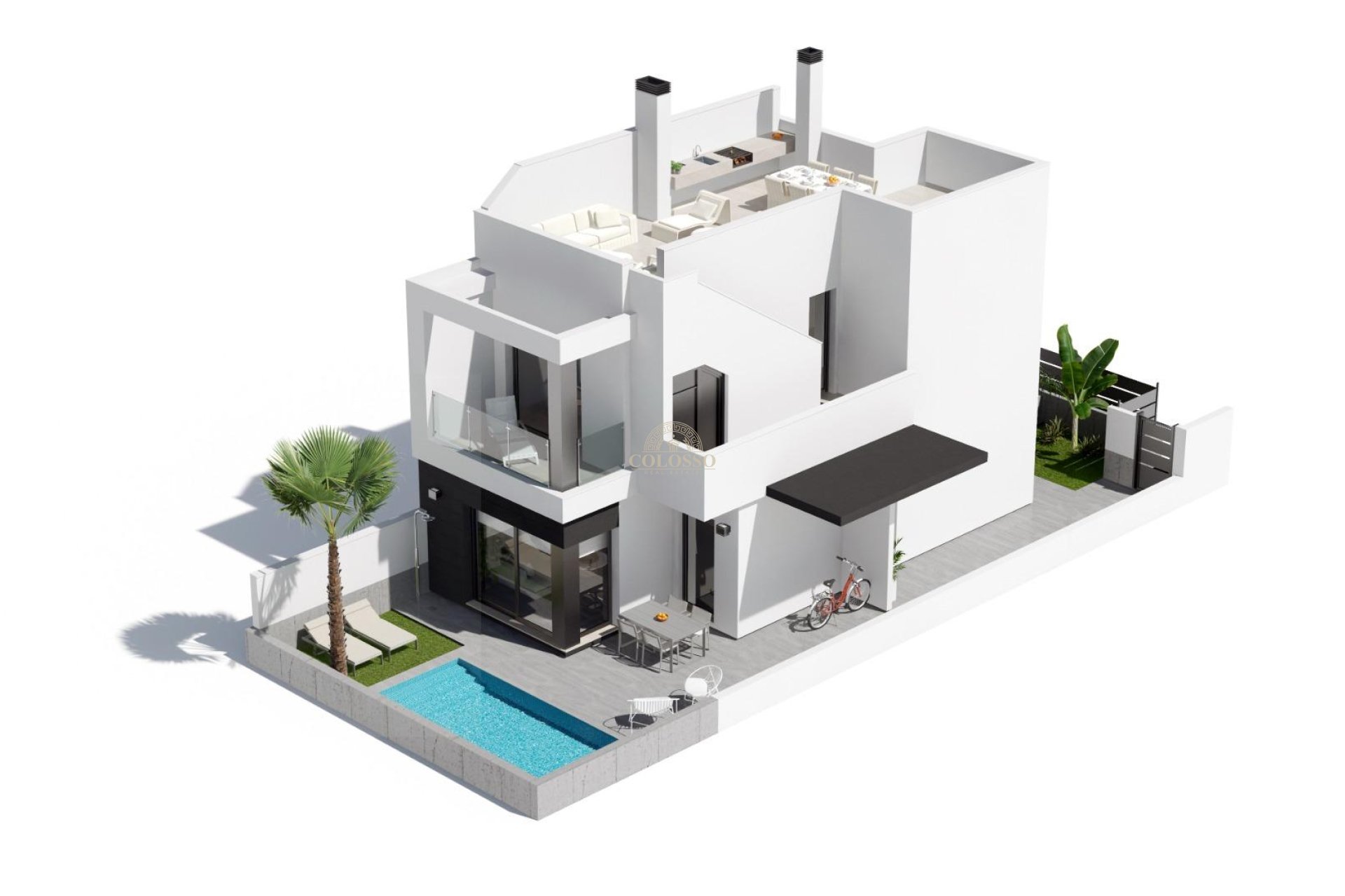 New Build - Villa -
Santiago de la ribera - SANTIAGO DE LA RIBERA