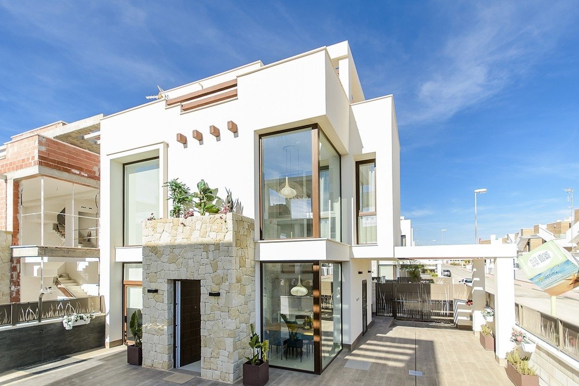Obra nueva - Villa -
Cartagena - Playa honda