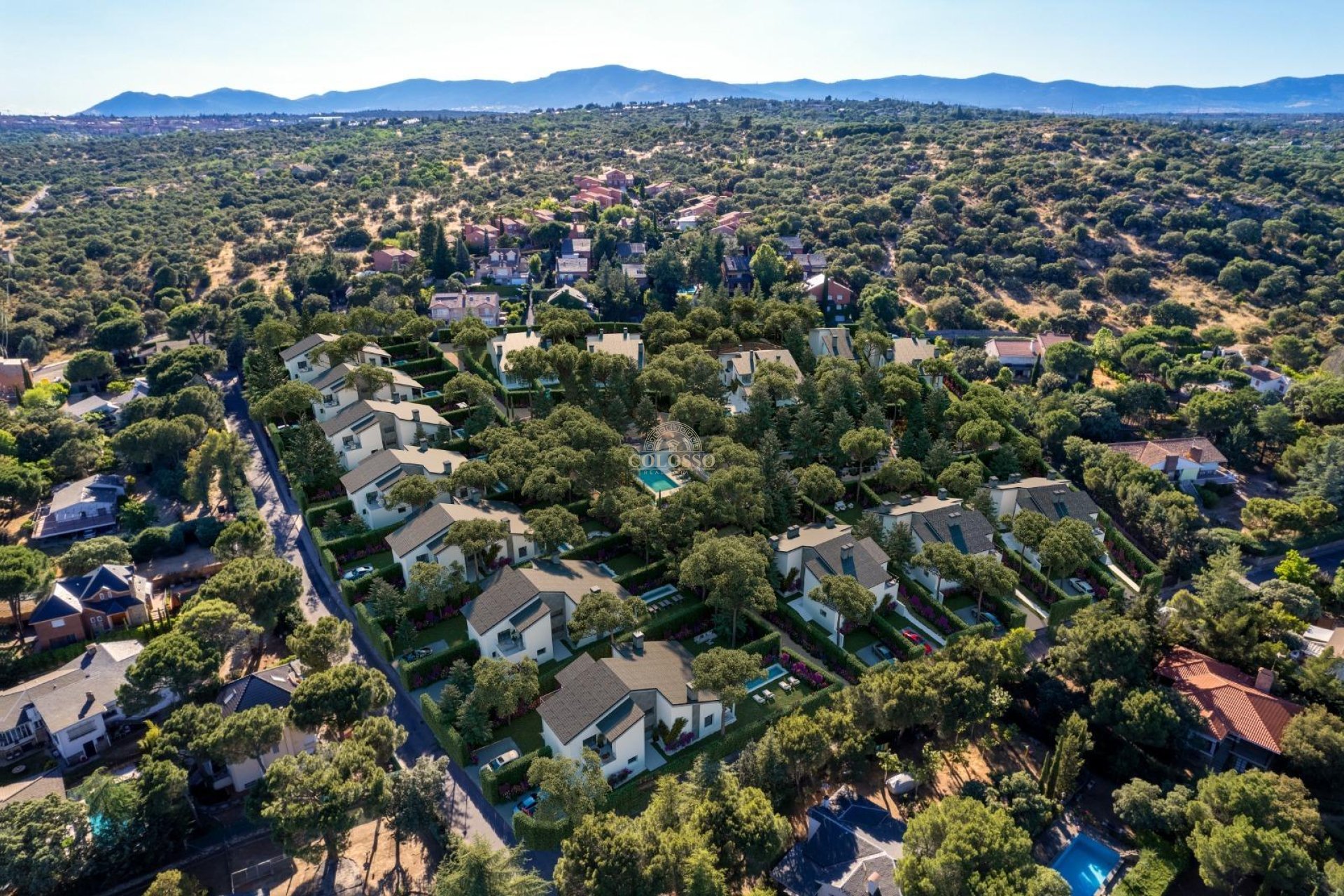 Obra nueva - Villa de Lujo -
Galapagar - Colonia España