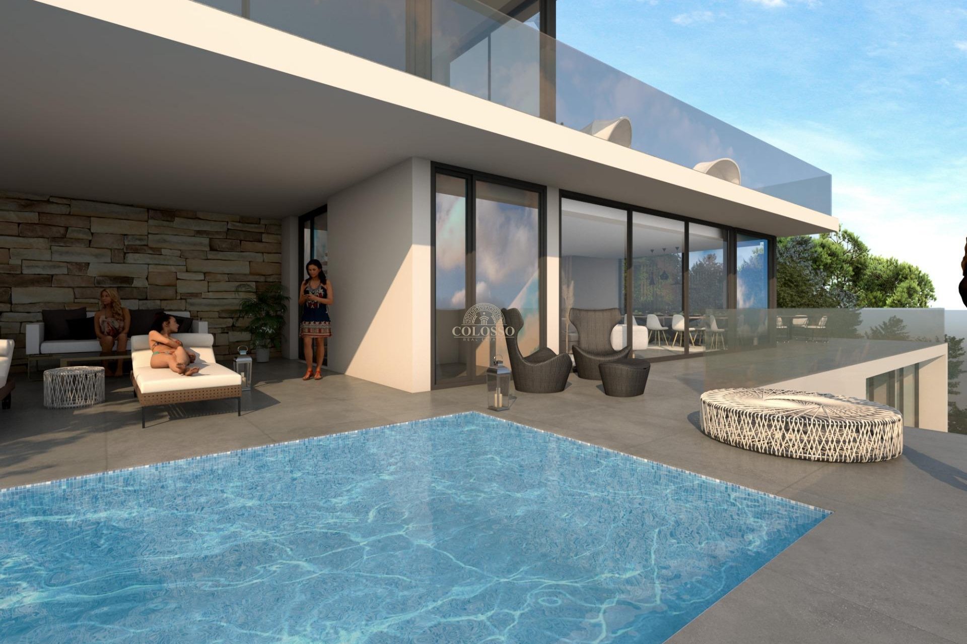 Obra nueva - Villa de Lujo -
Naquera - URBANIZACIÓN MONTEAMOR