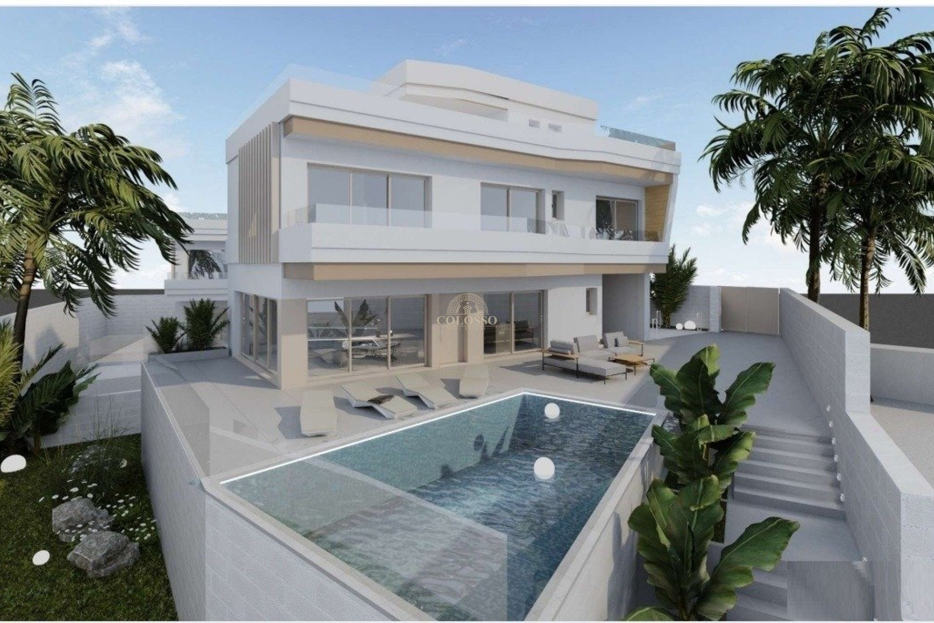 Obra nueva - Villa -
Orihuela Costa - Agua Marina