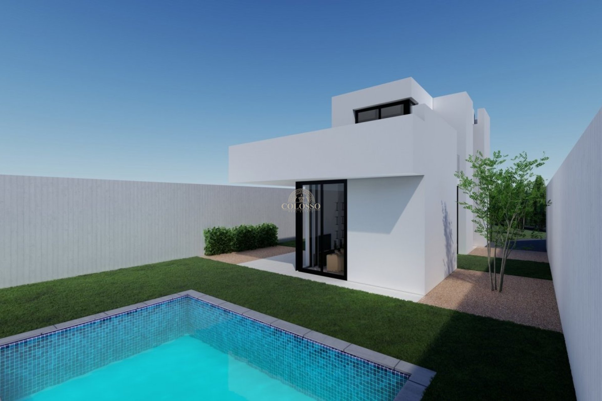 Obra nueva - Villa -
Polop - Alberca