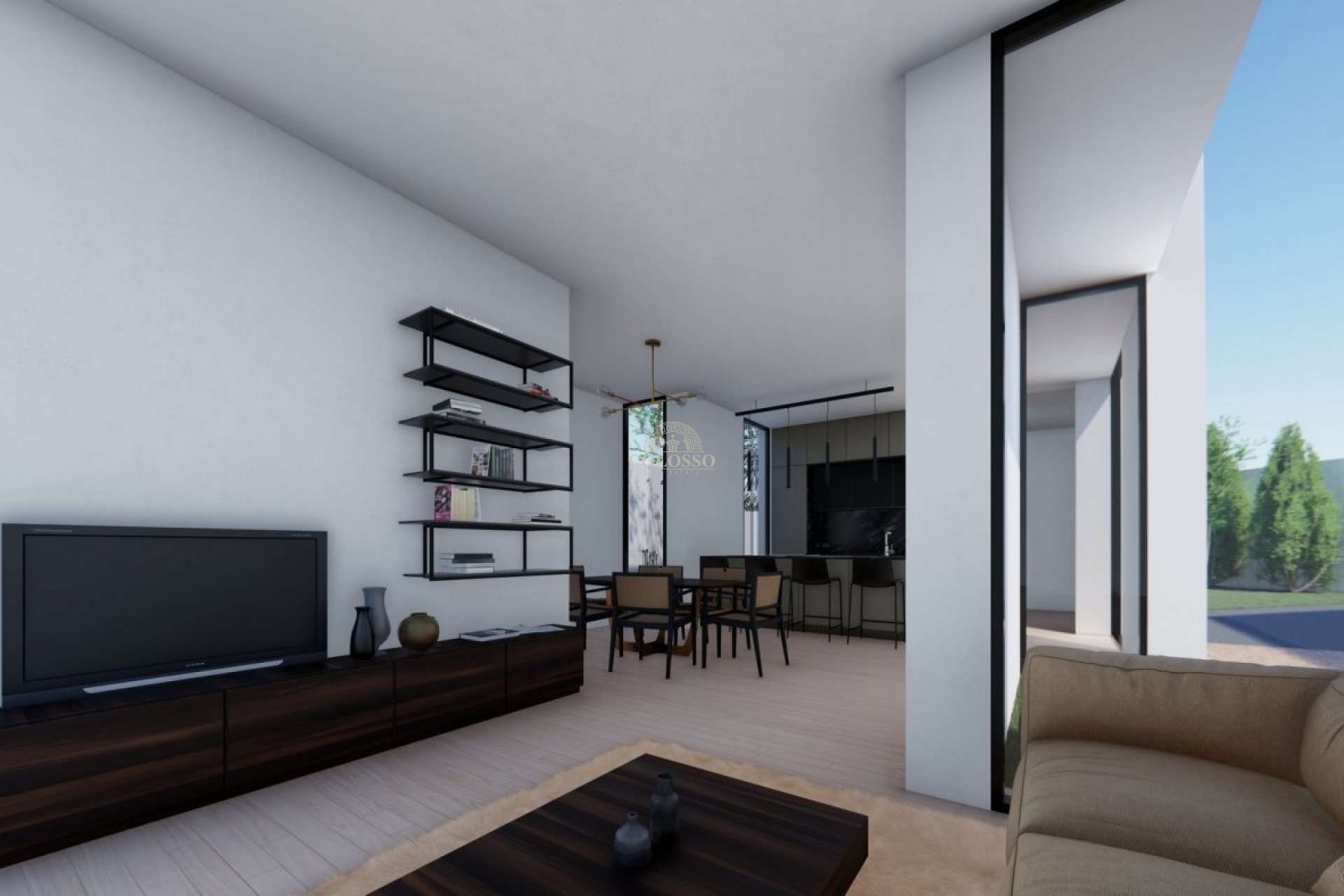 Obra nueva - Villa -
Polop - Alberca