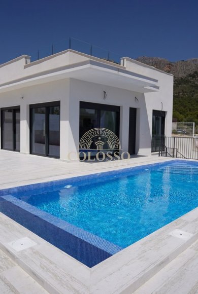 Obra nueva - Villa -
Polop - Alberca