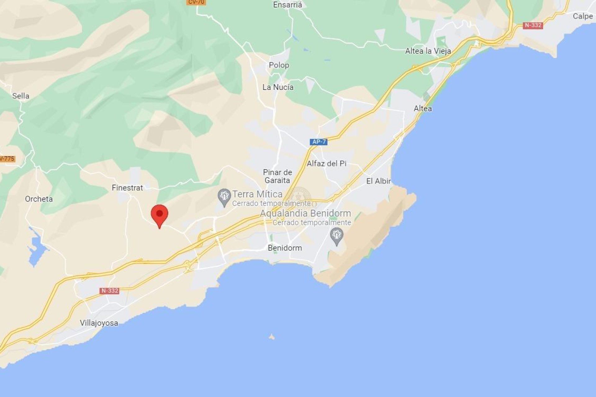 Resale - Apartamento -
Finestrat - Balcón de finestrat
