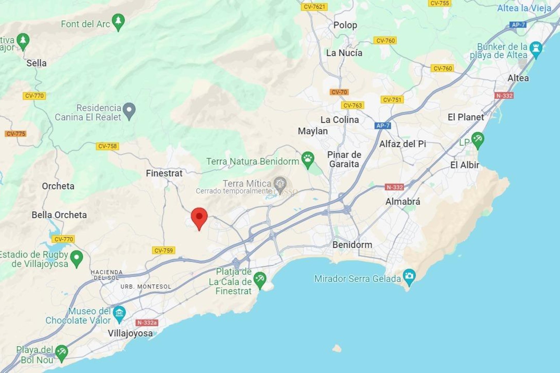 Resale - Apartamento -
Finestrat - Balcón de finestrat