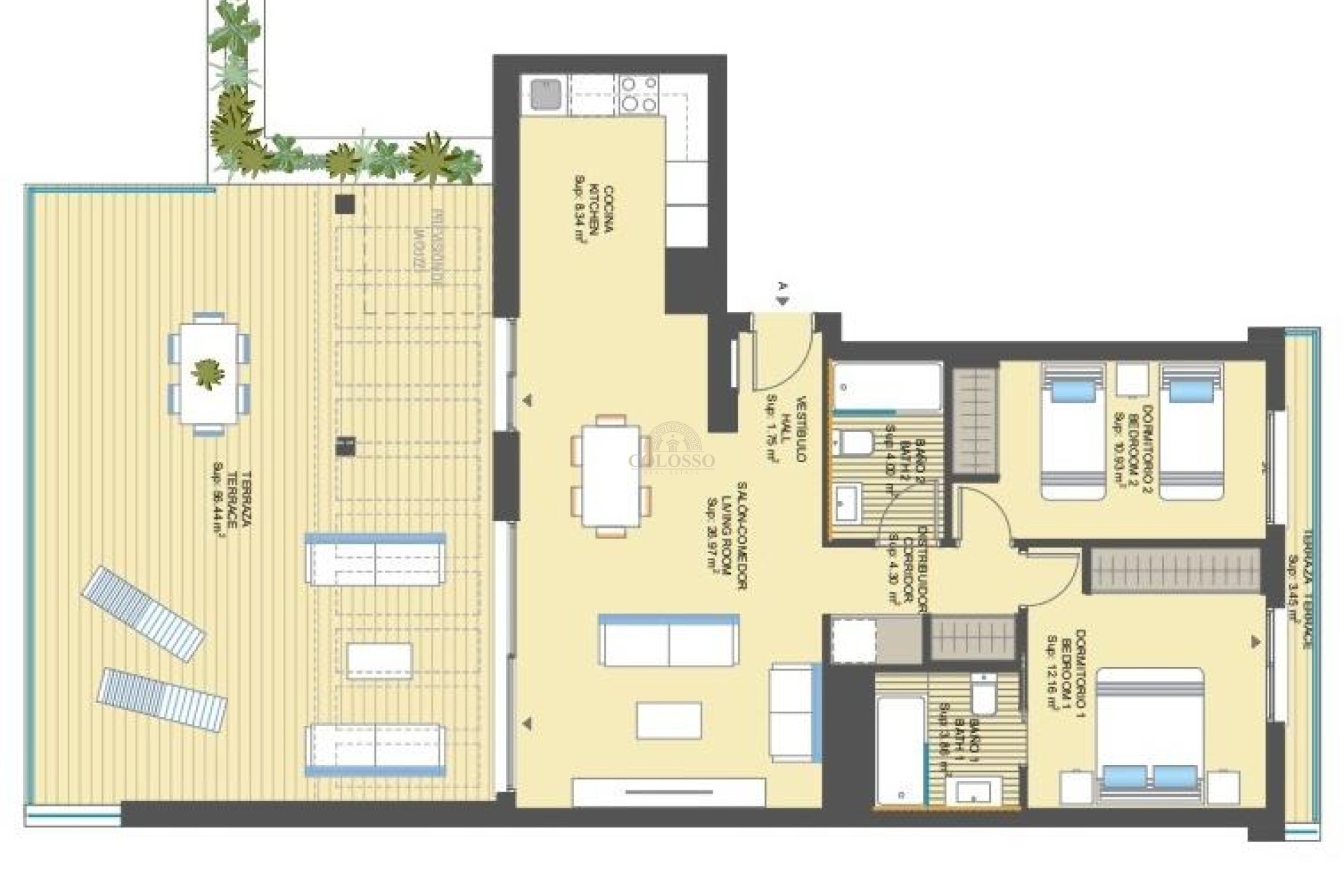 Resale - Apartamento -
Orihuela Costa - Altos de Campoamor