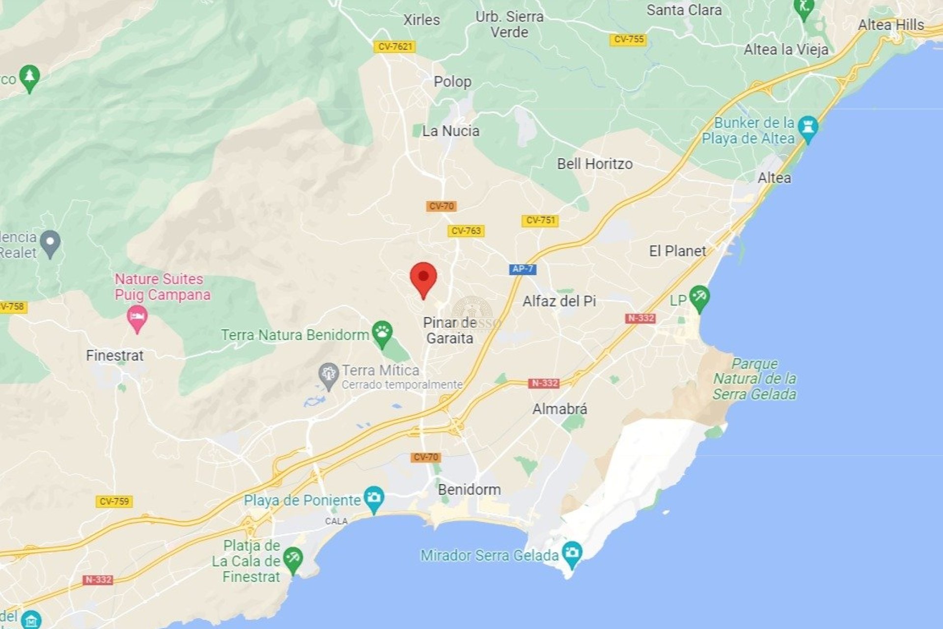 Resale - Chalet -
La Nucía - Urbanizaciones