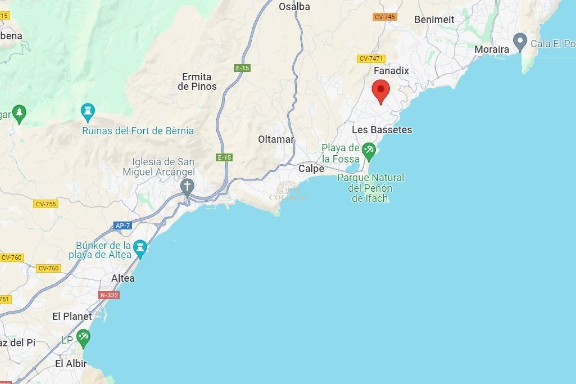 Reventa - Chalet -
Benissa - playa fustera