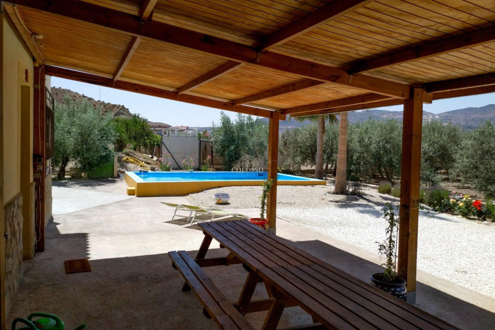 Revente - Casa con terreno -
Alsodux - ALMERIA
