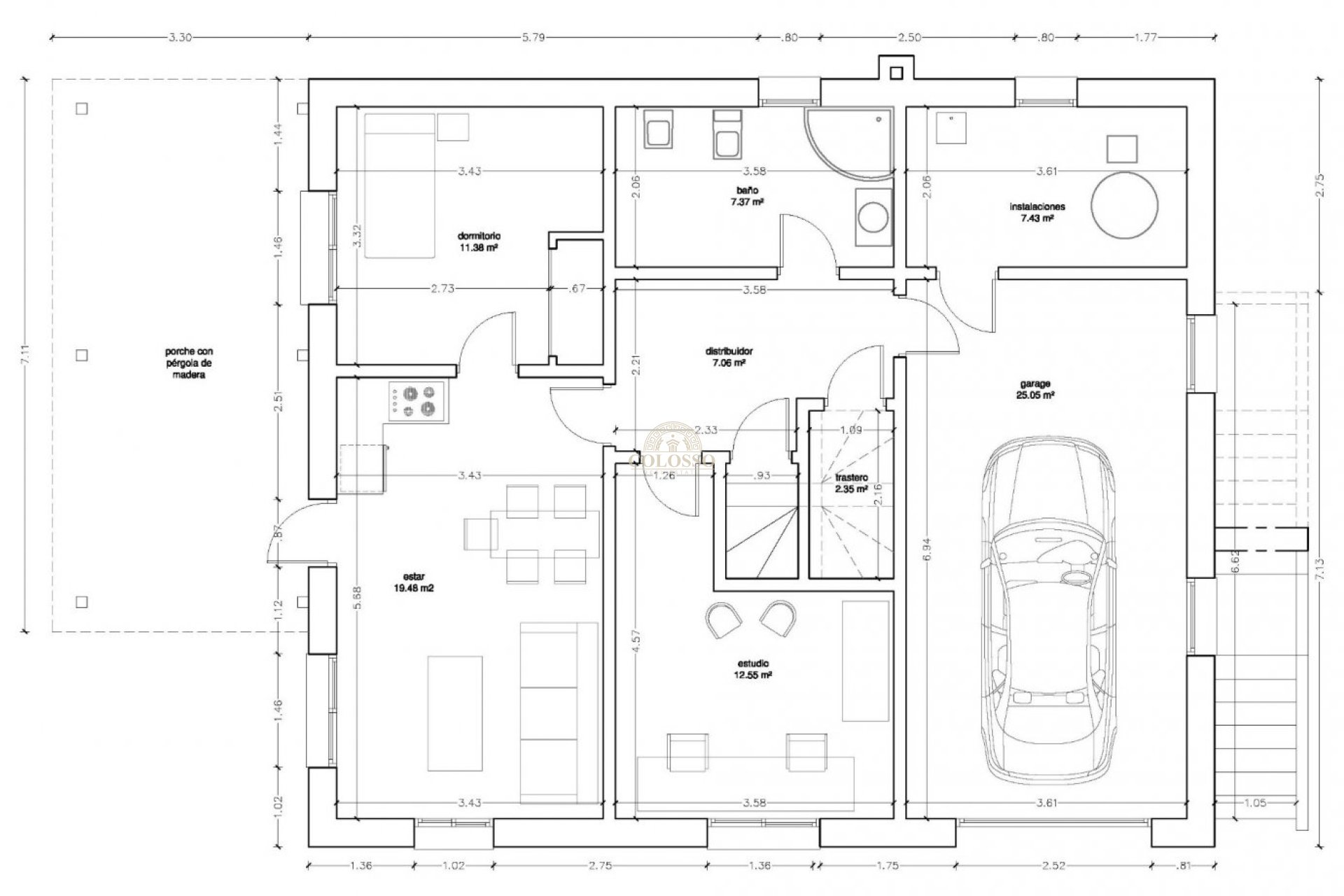 Revente - Casa con terreno -
Alsodux - ALMERIA