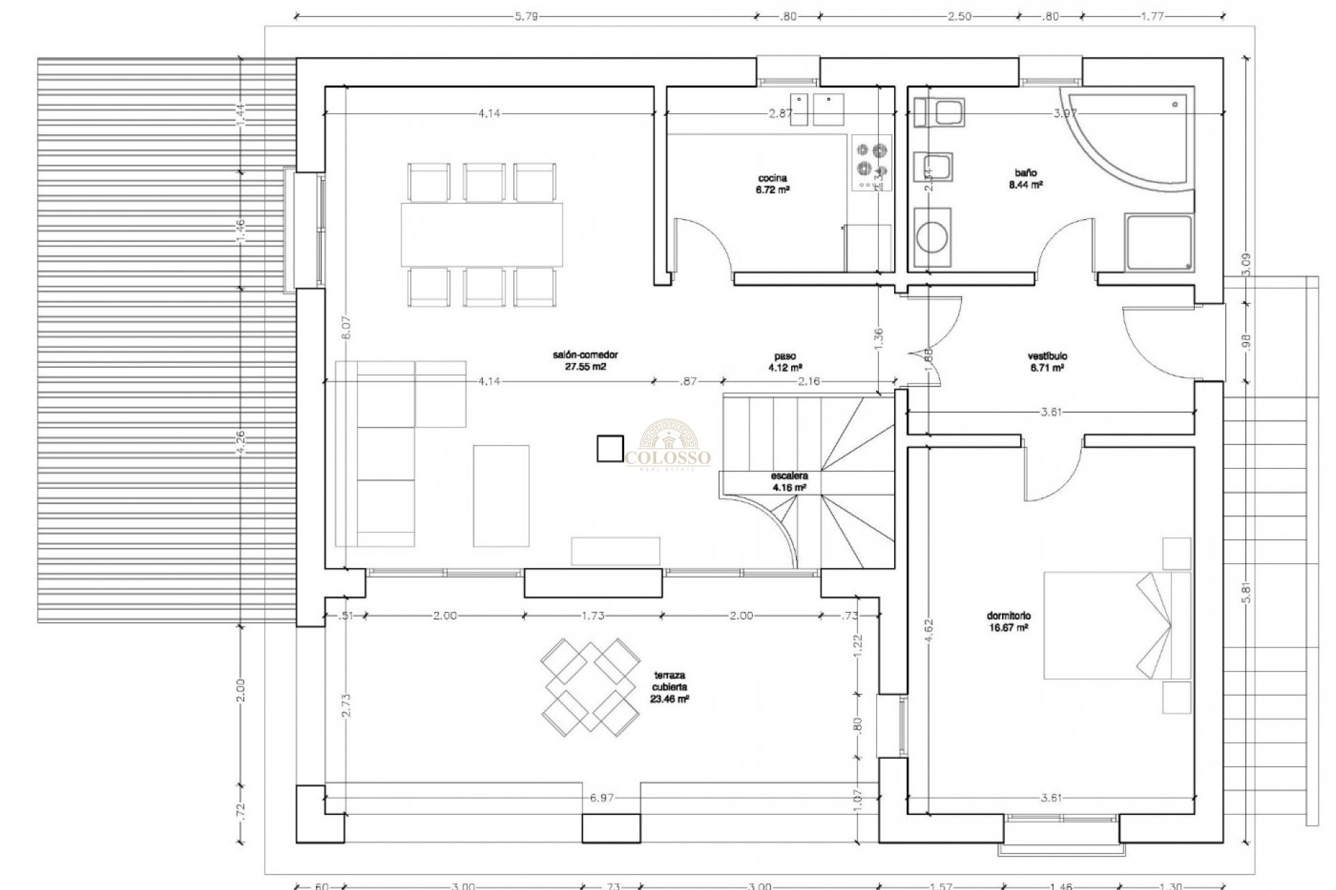 Revente - Casa con terreno -
Alsodux - ALMERIA