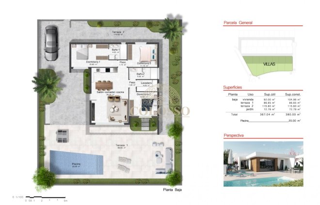 New Build - Villa -
BAÑOS Y MENDIGO - Altaona golf and country village