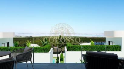 New Build - Bungalow Planta Alta -
Torrevieja - Lago jardin