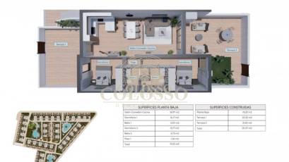 New Build - Bungalow Planta Baja -
Torrevieja - Los balcones